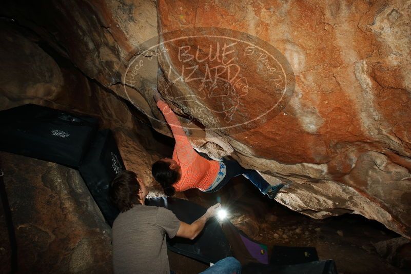 Bouldering in Hueco Tanks on 01/14/2019 with Blue Lizard Climbing and Yoga

Filename: SRM_20190114_1350210.jpg
Aperture: f/8.0
Shutter Speed: 1/250
Body: Canon EOS-1D Mark II
Lens: Canon EF 16-35mm f/2.8 L