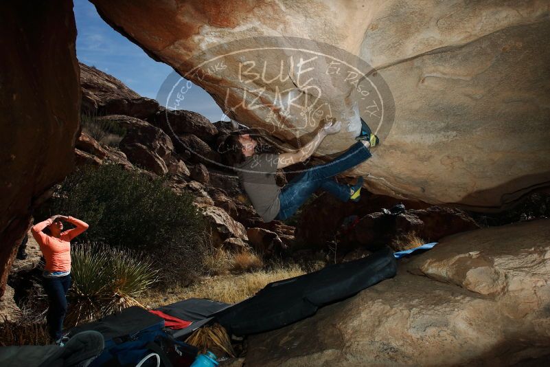 Bouldering in Hueco Tanks on 01/14/2019 with Blue Lizard Climbing and Yoga

Filename: SRM_20190114_1354050.jpg
Aperture: f/8.0
Shutter Speed: 1/250
Body: Canon EOS-1D Mark II
Lens: Canon EF 16-35mm f/2.8 L