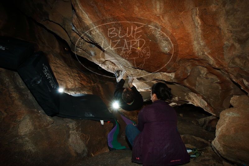 Bouldering in Hueco Tanks on 01/14/2019 with Blue Lizard Climbing and Yoga

Filename: SRM_20190114_1319440.jpg
Aperture: f/8.0
Shutter Speed: 1/250
Body: Canon EOS-1D Mark II
Lens: Canon EF 16-35mm f/2.8 L