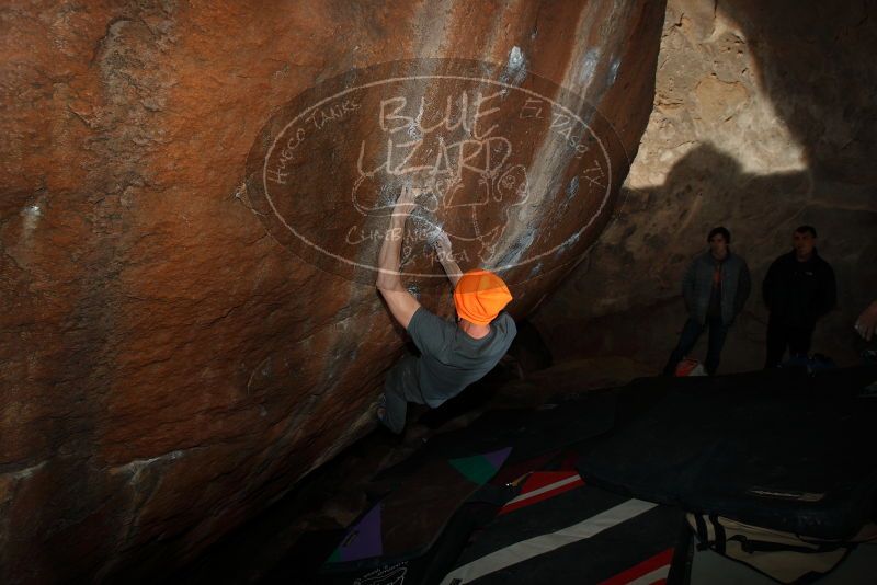 Bouldering in Hueco Tanks on 01/14/2019 with Blue Lizard Climbing and Yoga

Filename: SRM_20190114_1546460.jpg
Aperture: f/5.6
Shutter Speed: 1/250
Body: Canon EOS-1D Mark II
Lens: Canon EF 16-35mm f/2.8 L