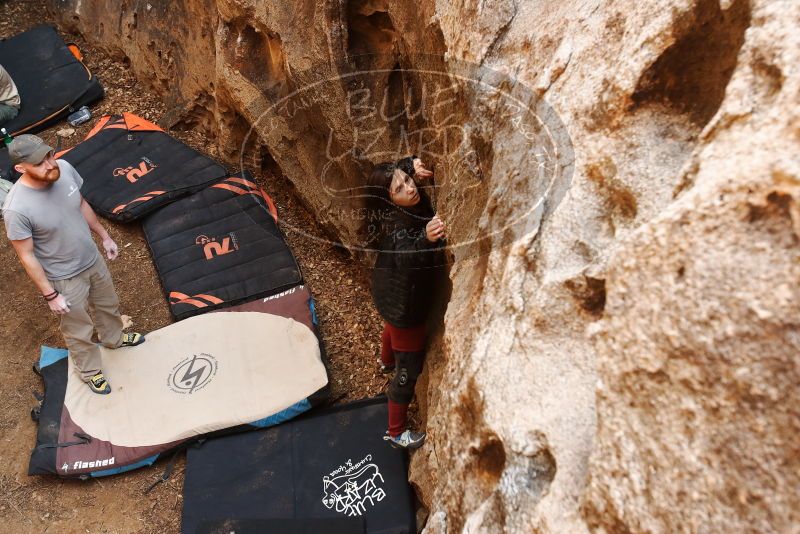 Bouldering in Hueco Tanks on 01/18/2019 with Blue Lizard Climbing and Yoga

Filename: SRM_20190118_1244470.jpg
Aperture: f/5.0
Shutter Speed: 1/125
Body: Canon EOS-1D Mark II
Lens: Canon EF 16-35mm f/2.8 L