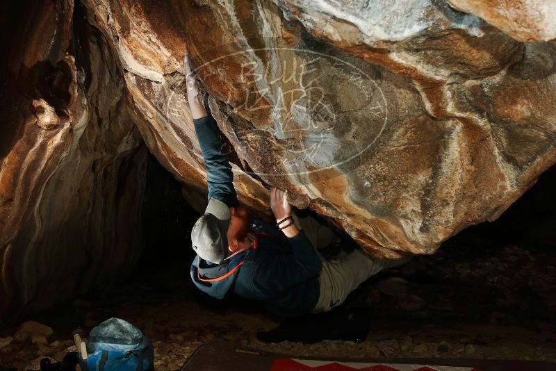 Bouldering in Hueco Tanks on 01/18/2019 with Blue Lizard Climbing and Yoga
Filename: SRM_20190118_1508040.jpg
Aperture: f/8.0
Shutter Speed: 1/250
Body: Canon EOS-1D Mark II
Lens: Canon EF 16-35mm f/2.8 L