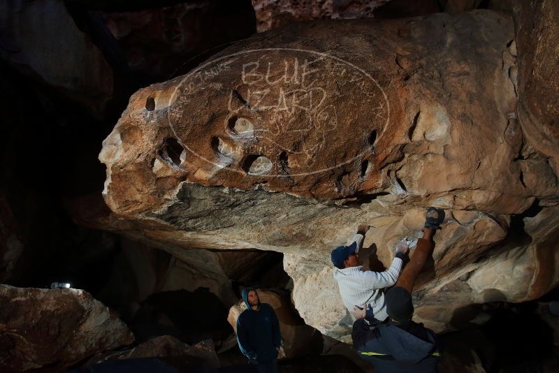 Bouldering in Hueco Tanks on 01/20/2019 with Blue Lizard Climbing and Yoga

Filename: SRM_20190120_1241480.jpg
Aperture: f/5.6
Shutter Speed: 1/250
Body: Canon EOS-1D Mark II
Lens: Canon EF 16-35mm f/2.8 L