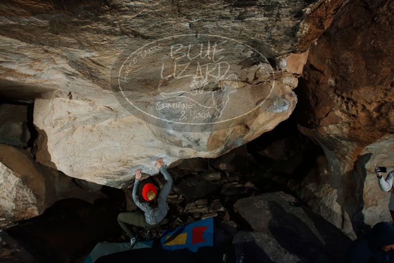 Bouldering in Hueco Tanks on 01/20/2019 with Blue Lizard Climbing and Yoga
Filename: SRM_20190120_1247410.jpg
Aperture: f/5.6
Shutter Speed: 1/250
Body: Canon EOS-1D Mark II
Lens: Canon EF 16-35mm f/2.8 L