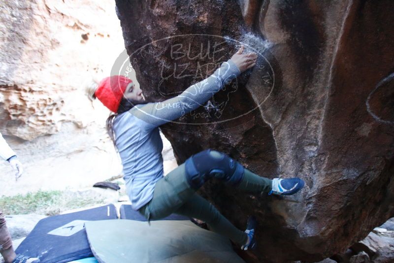 Bouldering in Hueco Tanks on 01/20/2019 with Blue Lizard Climbing and Yoga

Filename: SRM_20190120_1308330.jpg
Aperture: f/2.8
Shutter Speed: 1/125
Body: Canon EOS-1D Mark II
Lens: Canon EF 16-35mm f/2.8 L