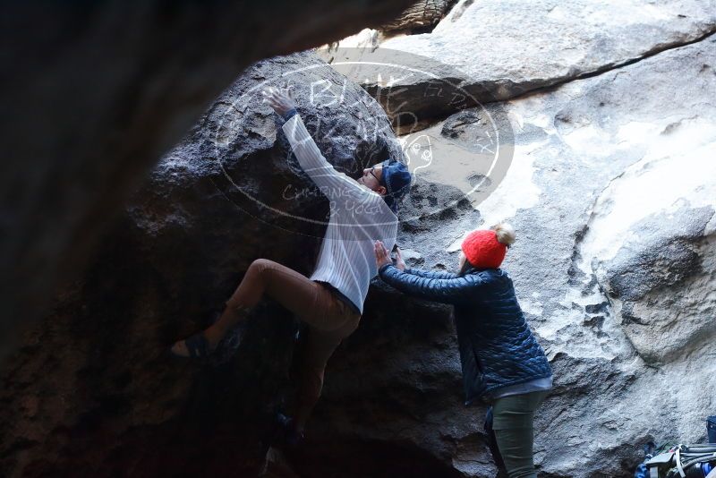 Bouldering in Hueco Tanks on 01/20/2019 with Blue Lizard Climbing and Yoga

Filename: SRM_20190120_1319350.jpg
Aperture: f/4.0
Shutter Speed: 1/200
Body: Canon EOS-1D Mark II
Lens: Canon EF 50mm f/1.8 II