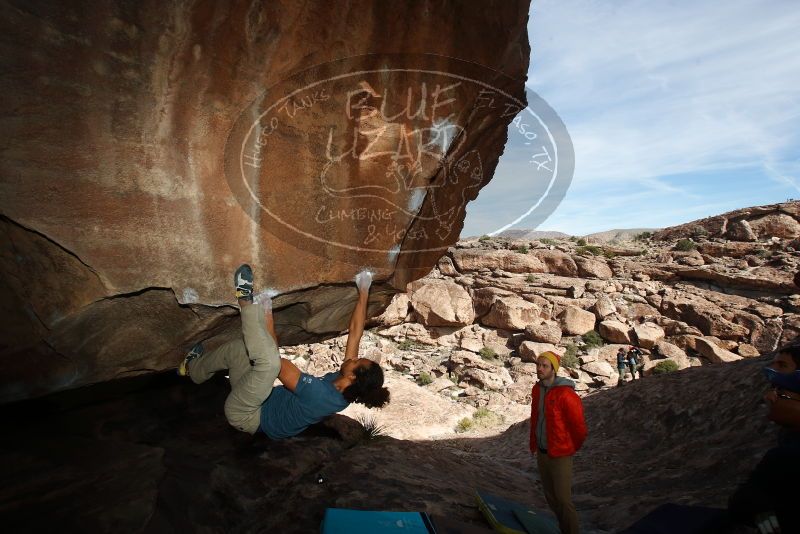 Bouldering in Hueco Tanks on 01/20/2019 with Blue Lizard Climbing and Yoga
Filename: SRM_20190120_1434050.jpg
Aperture: f/8.0
Shutter Speed: 1/250
Body: Canon EOS-1D Mark II
Lens: Canon EF 16-35mm f/2.8 L
