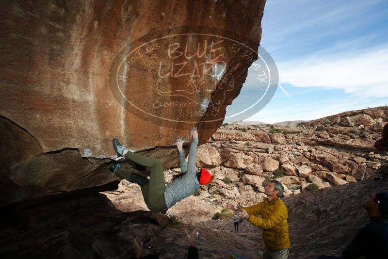 Bouldering in Hueco Tanks on 01/20/2019 with Blue Lizard Climbing and Yoga
Filename: SRM_20190120_1516120.jpg
Aperture: f/6.3
Shutter Speed: 1/250
Body: Canon EOS-1D Mark II
Lens: Canon EF 16-35mm f/2.8 L