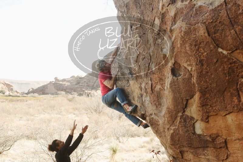Bouldering in Hueco Tanks on 01/21/2019 with Blue Lizard Climbing and Yoga

Filename: SRM_20190121_1026460.jpg
Aperture: f/3.5
Shutter Speed: 1/250
Body: Canon EOS-1D Mark II
Lens: Canon EF 50mm f/1.8 II
