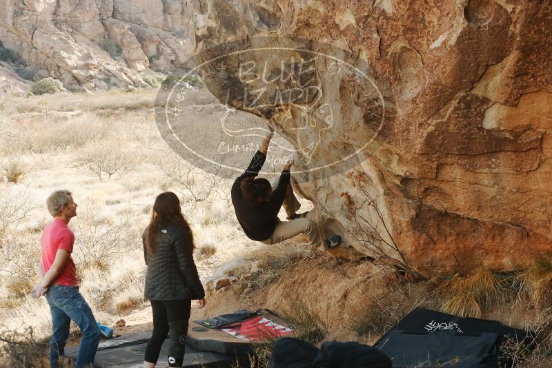 Bouldering in Hueco Tanks on 01/21/2019 with Blue Lizard Climbing and Yoga

Filename: SRM_20190121_1031060.jpg
Aperture: f/4.0
Shutter Speed: 1/250
Body: Canon EOS-1D Mark II
Lens: Canon EF 50mm f/1.8 II