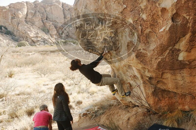 Bouldering in Hueco Tanks on 01/21/2019 with Blue Lizard Climbing and Yoga

Filename: SRM_20190121_1031110.jpg
Aperture: f/4.5
Shutter Speed: 1/250
Body: Canon EOS-1D Mark II
Lens: Canon EF 50mm f/1.8 II