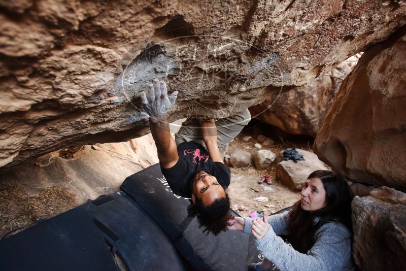 Bouldering in Hueco Tanks on 01/21/2019 with Blue Lizard Climbing and Yoga

Filename: SRM_20190121_1314221.jpg
Aperture: f/3.2
Shutter Speed: 1/200
Body: Canon EOS-1D Mark II
Lens: Canon EF 16-35mm f/2.8 L