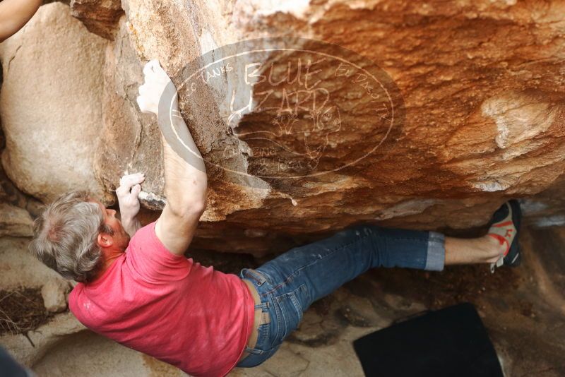 Bouldering in Hueco Tanks on 01/21/2019 with Blue Lizard Climbing and Yoga
Filename: SRM_20190121_1352310.jpg
Aperture: f/4.5
Shutter Speed: 1/250
Body: Canon EOS-1D Mark II
Lens: Canon EF 50mm f/1.8 II