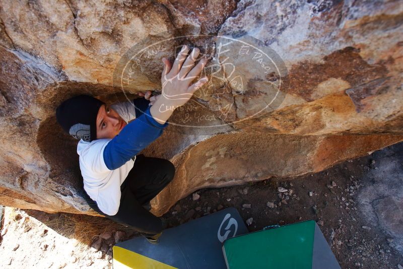 Bouldering in Hueco Tanks on 01/26/2019 with Blue Lizard Climbing and Yoga

Filename: SRM_20190126_1104550.jpg
Aperture: f/5.6
Shutter Speed: 1/250
Body: Canon EOS-1D Mark II
Lens: Canon EF 16-35mm f/2.8 L