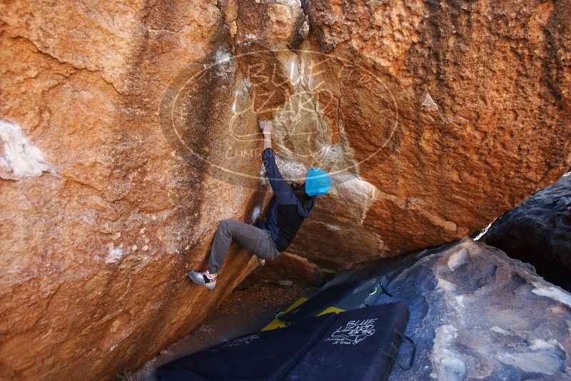Bouldering in Hueco Tanks on 01/26/2019 with Blue Lizard Climbing and Yoga
Filename: SRM_20190126_1138530.jpg
Aperture: f/3.5
Shutter Speed: 1/250
Body: Canon EOS-1D Mark II
Lens: Canon EF 16-35mm f/2.8 L