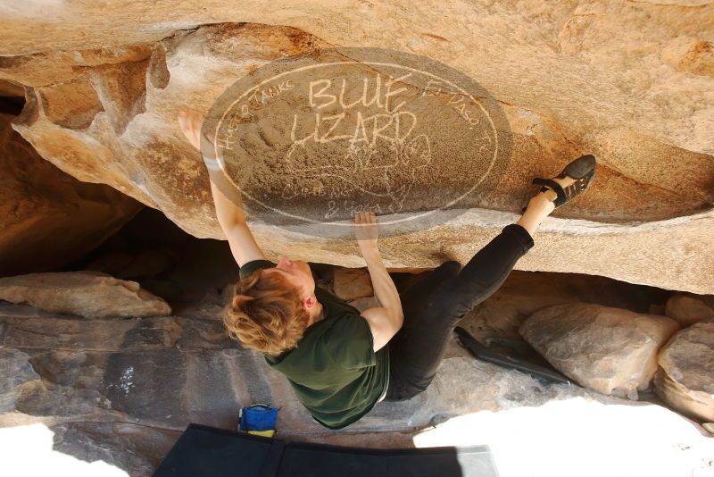 Bouldering in Hueco Tanks on 01/27/2019 with Blue Lizard Climbing and Yoga

Filename: SRM_20190127_1011380.jpg
Aperture: f/5.0
Shutter Speed: 1/250
Body: Canon EOS-1D Mark II
Lens: Canon EF 16-35mm f/2.8 L