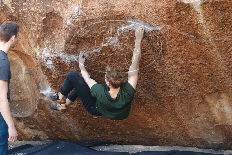 Bouldering in Hueco Tanks on 01/27/2019 with Blue Lizard Climbing and Yoga

Filename: SRM_20190127_1210350.jpg
Aperture: f/3.2
Shutter Speed: 1/320
Body: Canon EOS-1D Mark II
Lens: Canon EF 50mm f/1.8 II