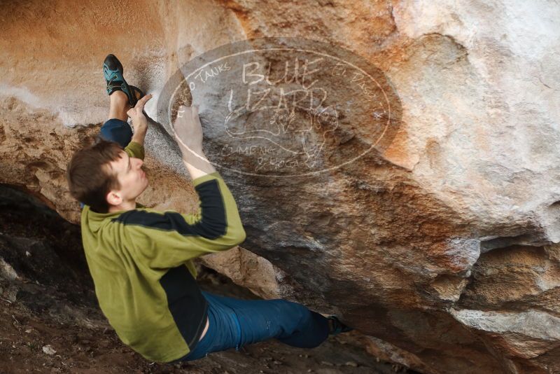 Bouldering in Hueco Tanks on 01/27/2019 with Blue Lizard Climbing and Yoga

Filename: SRM_20190127_1359250.jpg
Aperture: f/2.8
Shutter Speed: 1/320
Body: Canon EOS-1D Mark II
Lens: Canon EF 50mm f/1.8 II