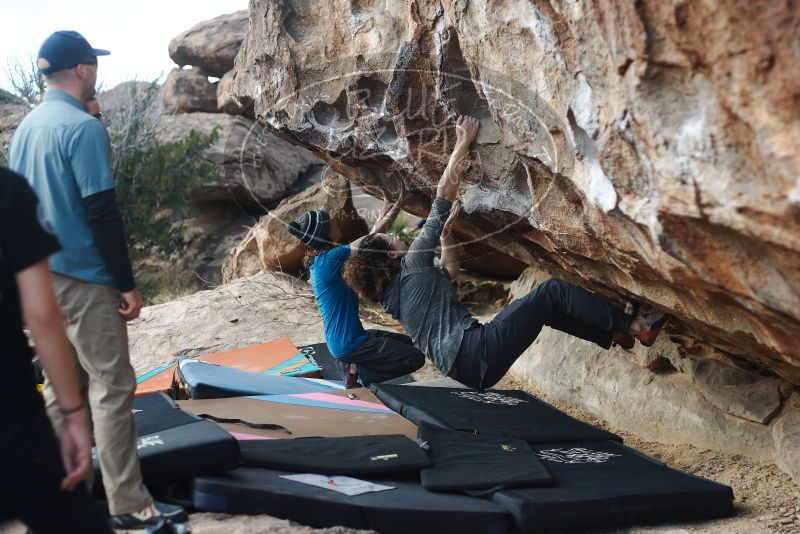 Bouldering in Hueco Tanks on 02/03/2019 with Blue Lizard Climbing and Yoga

Filename: SRM_20190203_1102030.jpg
Aperture: f/2.8
Shutter Speed: 1/1250
Body: Canon EOS-1D Mark II
Lens: Canon EF 50mm f/1.8 II