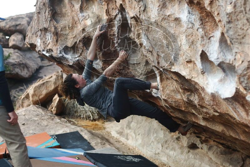 Bouldering in Hueco Tanks on 02/03/2019 with Blue Lizard Climbing and Yoga

Filename: SRM_20190203_1102260.jpg
Aperture: f/2.8
Shutter Speed: 1/1250
Body: Canon EOS-1D Mark II
Lens: Canon EF 50mm f/1.8 II
