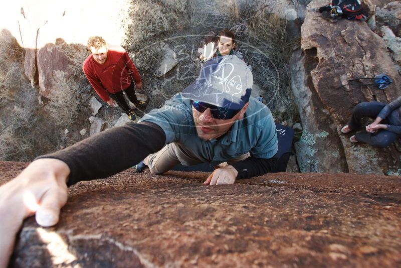 Bouldering in Hueco Tanks on 02/03/2019 with Blue Lizard Climbing and Yoga

Filename: SRM_20190203_1218070.jpg
Aperture: f/5.6
Shutter Speed: 1/250
Body: Canon EOS-1D Mark II
Lens: Canon EF 16-35mm f/2.8 L