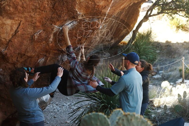 Bouldering in Hueco Tanks on 02/03/2019 with Blue Lizard Climbing and Yoga
Filename: SRM_20190203_1257500.jpg
Aperture: f/3.5
Shutter Speed: 1/320
Body: Canon EOS-1D Mark II
Lens: Canon EF 50mm f/1.8 II