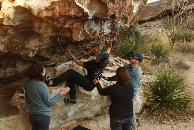 Bouldering in Hueco Tanks on 02/03/2019 with Blue Lizard Climbing and Yoga
Filename: SRM_20190203_1820310.jpg
Aperture: f/4.0
Shutter Speed: 1/400
Body: Canon EOS-1D Mark II
Lens: Canon EF 50mm f/1.8 II