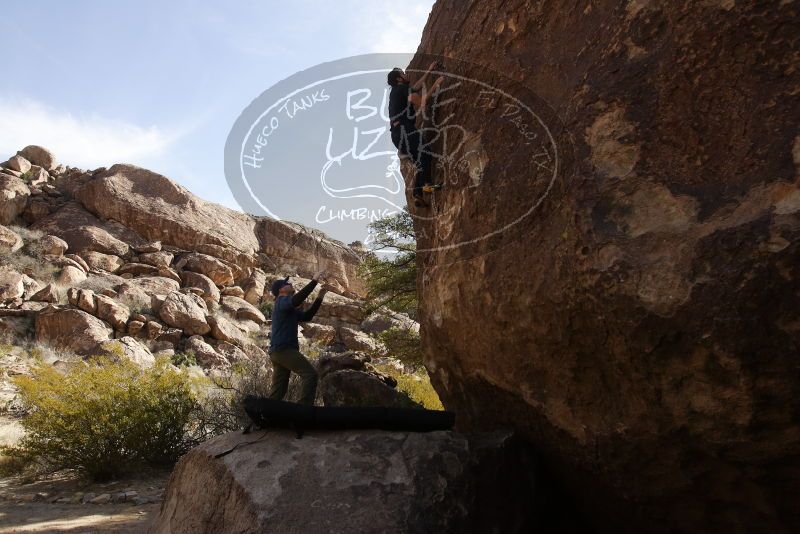 Bouldering in Hueco Tanks on 02/02/2019 with Blue Lizard Climbing and Yoga

Filename: SRM_20190202_1141240.jpg
Aperture: f/5.6
Shutter Speed: 1/640
Body: Canon EOS-1D Mark II
Lens: Canon EF 16-35mm f/2.8 L