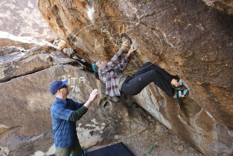 Bouldering in Hueco Tanks on 02/02/2019 with Blue Lizard Climbing and Yoga

Filename: SRM_20190202_1303530.jpg
Aperture: f/5.6
Shutter Speed: 1/200
Body: Canon EOS-1D Mark II
Lens: Canon EF 16-35mm f/2.8 L