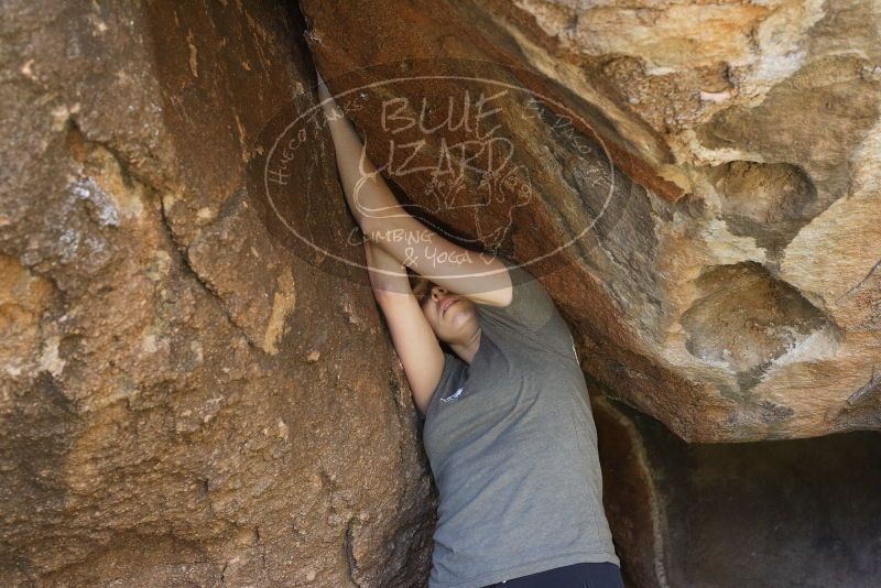 Bouldering in Hueco Tanks on 02/02/2019 with Blue Lizard Climbing and Yoga

Filename: SRM_20190202_1338350.jpg
Aperture: f/5.6
Shutter Speed: 1/200
Body: Canon EOS-1D Mark II
Lens: Canon EF 50mm f/1.8 II