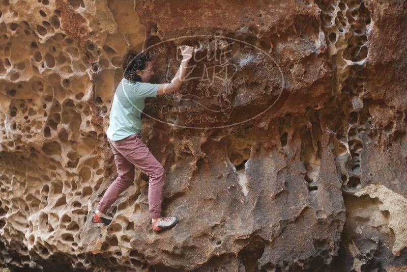 Bouldering in Hueco Tanks on 02/02/2019 with Blue Lizard Climbing and Yoga

Filename: SRM_20190202_1447510.jpg
Aperture: f/2.8
Shutter Speed: 1/80
Body: Canon EOS-1D Mark II
Lens: Canon EF 50mm f/1.8 II