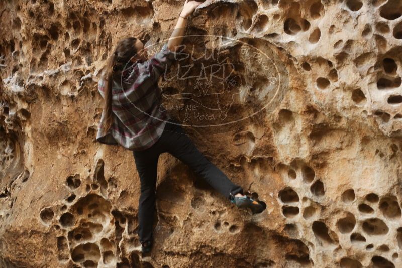 Bouldering in Hueco Tanks on 02/02/2019 with Blue Lizard Climbing and Yoga

Filename: SRM_20190202_1500150.jpg
Aperture: f/3.5
Shutter Speed: 1/100
Body: Canon EOS-1D Mark II
Lens: Canon EF 50mm f/1.8 II