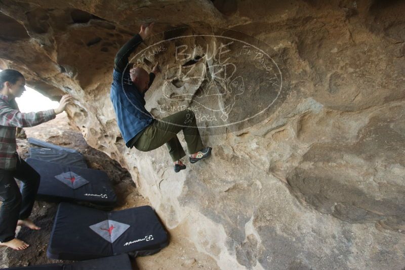 Bouldering in Hueco Tanks on 02/02/2019 with Blue Lizard Climbing and Yoga

Filename: SRM_20190202_1753530.jpg
Aperture: f/4.0
Shutter Speed: 1/160
Body: Canon EOS-1D Mark II
Lens: Canon EF 16-35mm f/2.8 L