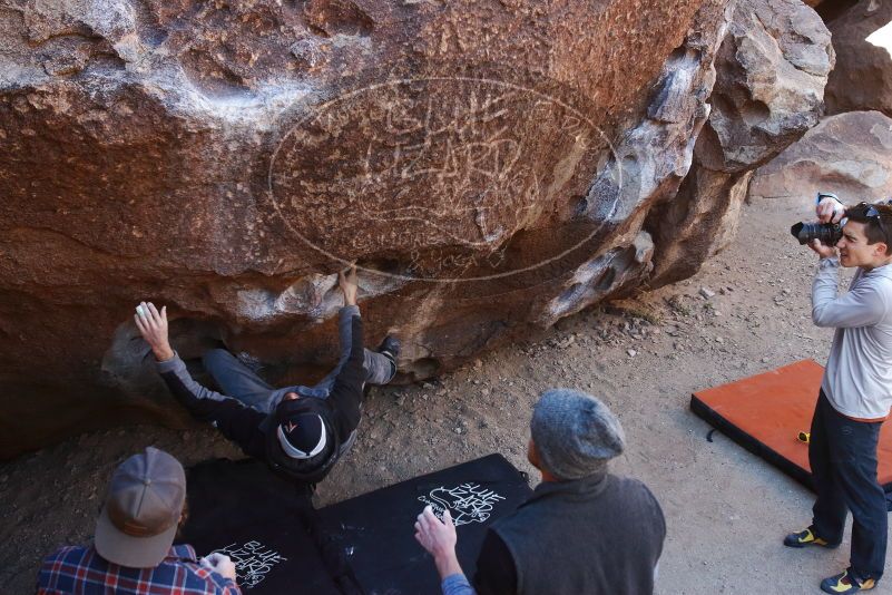 Bouldering in Hueco Tanks on 02/17/2019 with Blue Lizard Climbing and Yoga

Filename: SRM_20190217_1117570.jpg
Aperture: f/4.5
Shutter Speed: 1/400
Body: Canon EOS-1D Mark II
Lens: Canon EF 16-35mm f/2.8 L