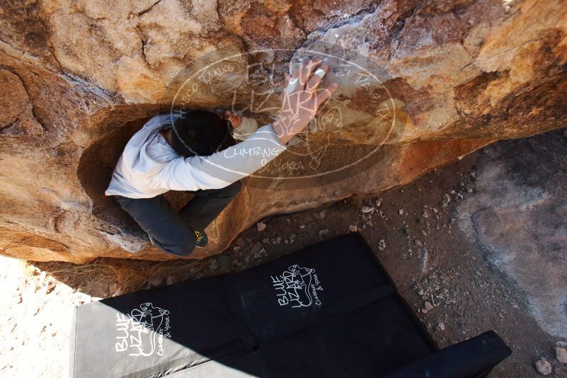 Bouldering in Hueco Tanks on 02/17/2019 with Blue Lizard Climbing and Yoga

Filename: SRM_20190217_1135370.jpg
Aperture: f/5.6
Shutter Speed: 1/320
Body: Canon EOS-1D Mark II
Lens: Canon EF 16-35mm f/2.8 L