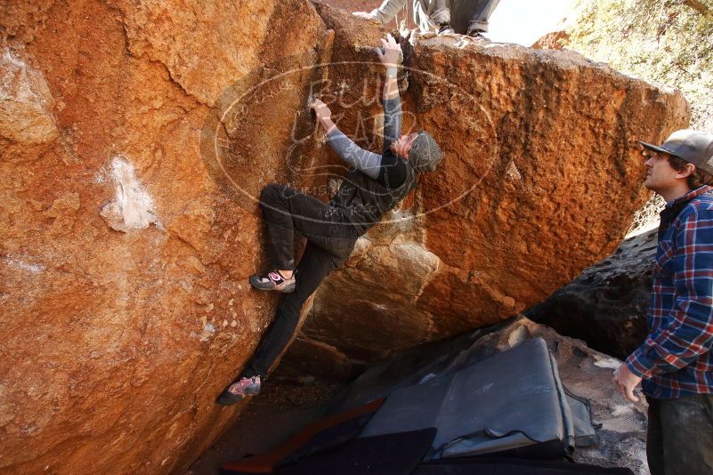 Bouldering in Hueco Tanks on 02/17/2019 with Blue Lizard Climbing and Yoga

Filename: SRM_20190217_1149450.jpg
Aperture: f/5.6
Shutter Speed: 1/320
Body: Canon EOS-1D Mark II
Lens: Canon EF 16-35mm f/2.8 L