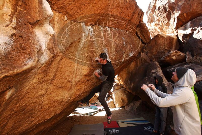 Bouldering in Hueco Tanks on 02/17/2019 with Blue Lizard Climbing and Yoga
Filename: SRM_20190217_1331050.jpg
Aperture: f/5.0
Shutter Speed: 1/400
Body: Canon EOS-1D Mark II
Lens: Canon EF 16-35mm f/2.8 L