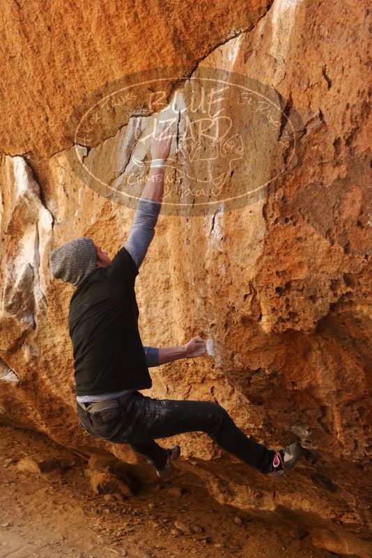 Bouldering in Hueco Tanks on 02/17/2019 with Blue Lizard Climbing and Yoga

Filename: SRM_20190217_1347530.jpg
Aperture: f/4.5
Shutter Speed: 1/400
Body: Canon EOS-1D Mark II
Lens: Canon EF 50mm f/1.8 II
