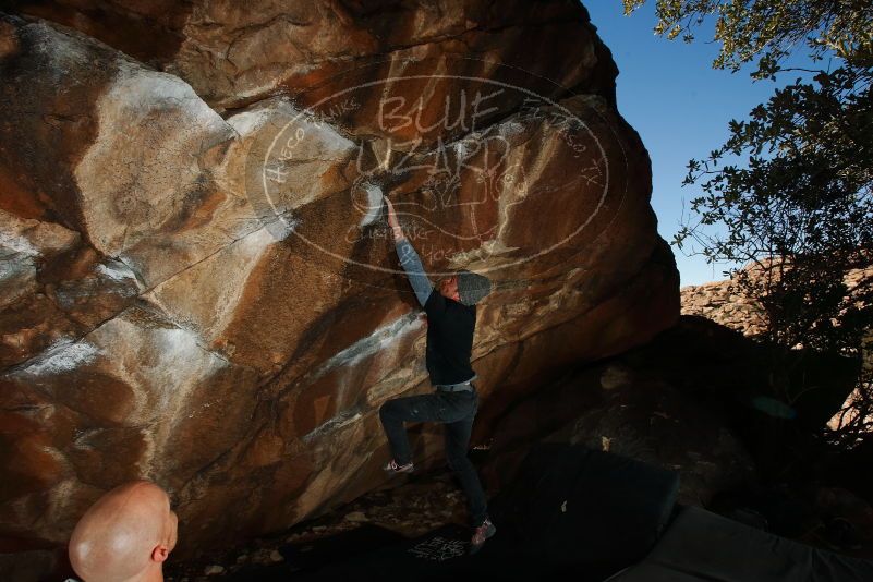 Bouldering in Hueco Tanks on 02/17/2019 with Blue Lizard Climbing and Yoga

Filename: SRM_20190217_1519300.jpg
Aperture: f/8.0
Shutter Speed: 1/250
Body: Canon EOS-1D Mark II
Lens: Canon EF 16-35mm f/2.8 L