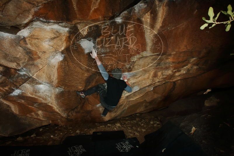 Bouldering in Hueco Tanks on 02/17/2019 with Blue Lizard Climbing and Yoga

Filename: SRM_20190217_1530390.jpg
Aperture: f/8.0
Shutter Speed: 1/250
Body: Canon EOS-1D Mark II
Lens: Canon EF 16-35mm f/2.8 L