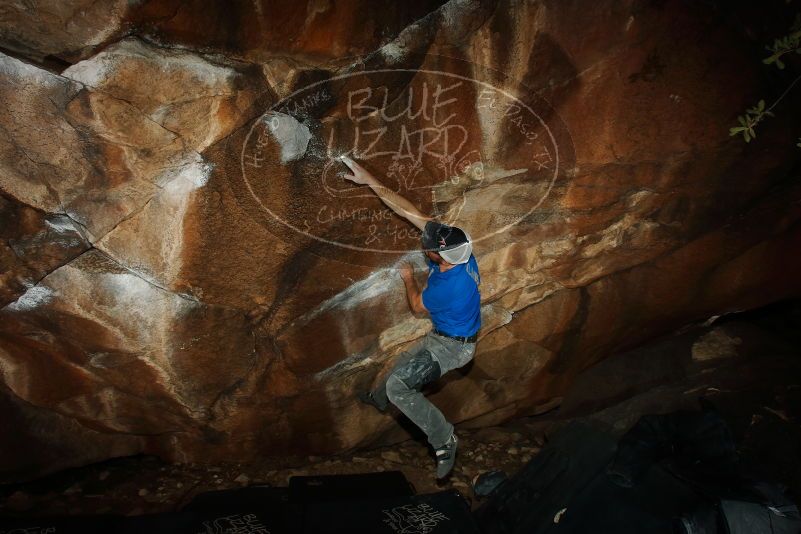 Bouldering in Hueco Tanks on 02/17/2019 with Blue Lizard Climbing and Yoga

Filename: SRM_20190217_1536010.jpg
Aperture: f/8.0
Shutter Speed: 1/250
Body: Canon EOS-1D Mark II
Lens: Canon EF 16-35mm f/2.8 L