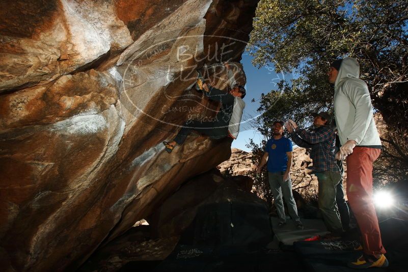 Bouldering in Hueco Tanks on 02/17/2019 with Blue Lizard Climbing and Yoga

Filename: SRM_20190217_1539270.jpg
Aperture: f/8.0
Shutter Speed: 1/250
Body: Canon EOS-1D Mark II
Lens: Canon EF 16-35mm f/2.8 L