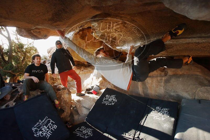 Bouldering in Hueco Tanks on 02/17/2019 with Blue Lizard Climbing and Yoga
Filename: SRM_20190217_1738170.jpg
Aperture: f/4.0
Shutter Speed: 1/250
Body: Canon EOS-1D Mark II
Lens: Canon EF 16-35mm f/2.8 L