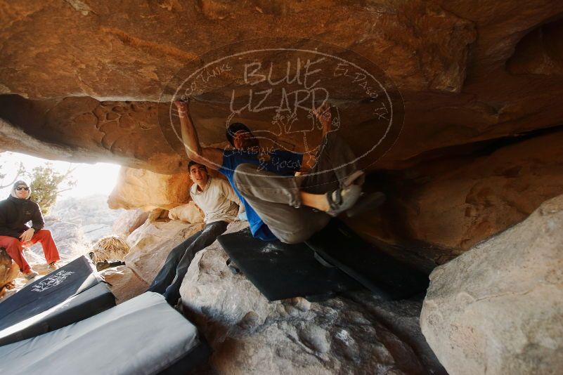 Bouldering in Hueco Tanks on 02/17/2019 with Blue Lizard Climbing and Yoga
Filename: SRM_20190217_1740471.jpg
Aperture: f/4.0
Shutter Speed: 1/250
Body: Canon EOS-1D Mark II
Lens: Canon EF 16-35mm f/2.8 L
