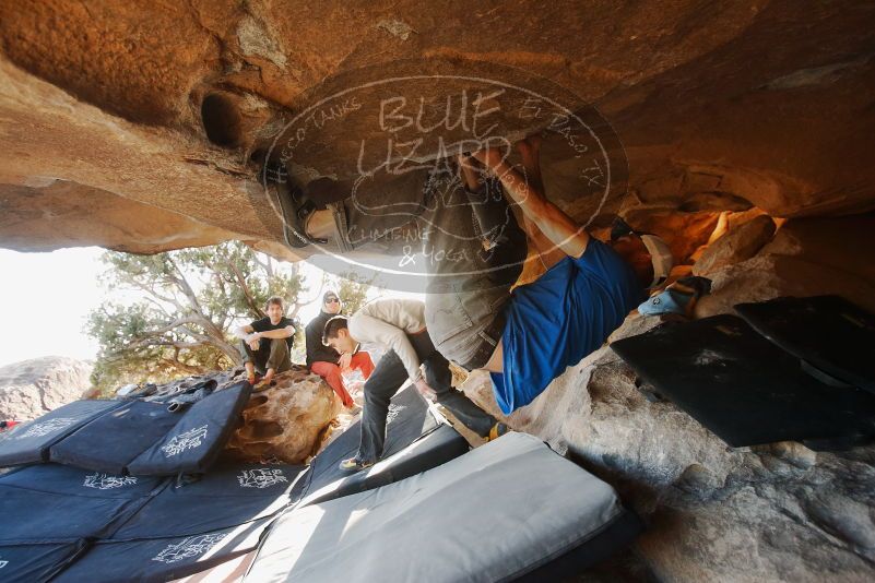 Bouldering in Hueco Tanks on 02/17/2019 with Blue Lizard Climbing and Yoga

Filename: SRM_20190217_1740510.jpg
Aperture: f/4.0
Shutter Speed: 1/250
Body: Canon EOS-1D Mark II
Lens: Canon EF 16-35mm f/2.8 L