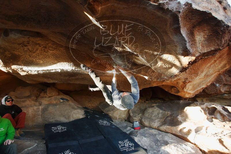 Bouldering in Hueco Tanks on 02/17/2019 with Blue Lizard Climbing and Yoga

Filename: SRM_20190217_1801020.jpg
Aperture: f/4.0
Shutter Speed: 1/250
Body: Canon EOS-1D Mark II
Lens: Canon EF 16-35mm f/2.8 L