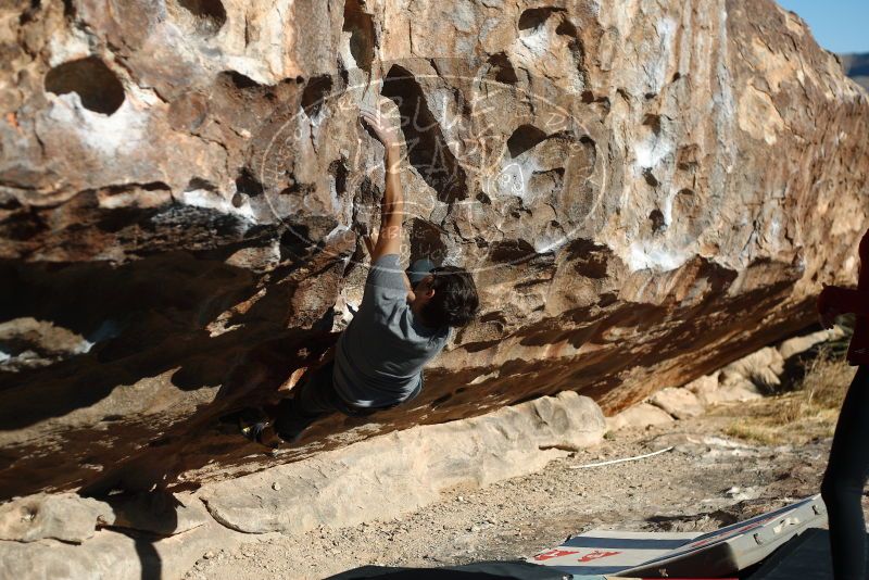 Bouldering in Hueco Tanks on 02/22/2019 with Blue Lizard Climbing and Yoga

Filename: SRM_20190222_1003590.jpg
Aperture: f/2.8
Shutter Speed: 1/2000
Body: Canon EOS-1D Mark II
Lens: Canon EF 50mm f/1.8 II