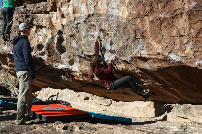 Bouldering in Hueco Tanks on 02/22/2019 with Blue Lizard Climbing and Yoga
Filename: SRM_20190222_1021150.jpg
Aperture: f/4.0
Shutter Speed: 1/640
Body: Canon EOS-1D Mark II
Lens: Canon EF 50mm f/1.8 II