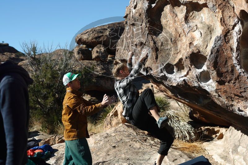 Bouldering in Hueco Tanks on 02/22/2019 with Blue Lizard Climbing and Yoga

Filename: SRM_20190222_1025090.jpg
Aperture: f/4.0
Shutter Speed: 1/640
Body: Canon EOS-1D Mark II
Lens: Canon EF 50mm f/1.8 II