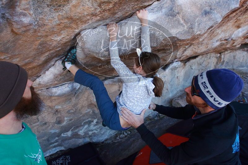 Bouldering in Hueco Tanks on 02/22/2019 with Blue Lizard Climbing and Yoga
Filename: SRM_20190222_1143570.jpg
Aperture: f/6.3
Shutter Speed: 1/250
Body: Canon EOS-1D Mark II
Lens: Canon EF 16-35mm f/2.8 L